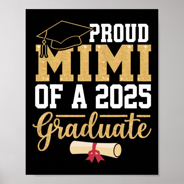 Affiche Fière Mimi d'une terminale promotion 2025 de 2025 (Devant)