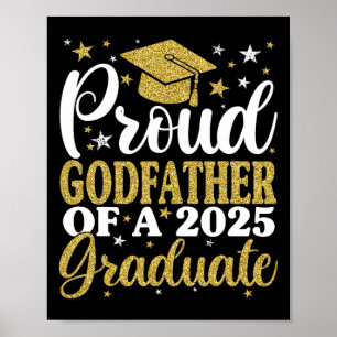 Affiche Fière Parrain D'Un Diplôme De 2025 Fami