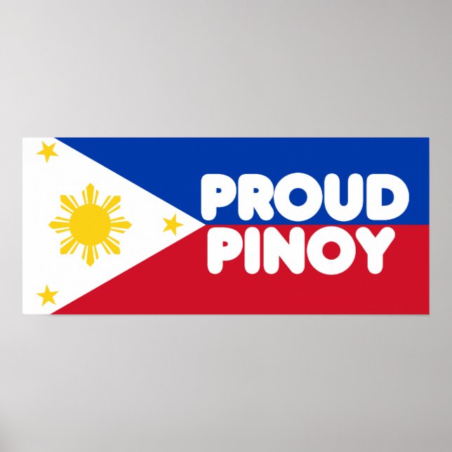 Affiche Fière Pinoy (Devant)