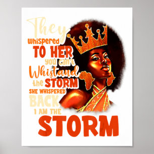 Affiche Fières dames noires afro-américaines Histoire des