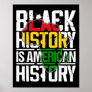 Affiche Fierté africaine Juneteenth Mois de l'histoire des