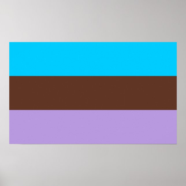 Affiche Fierté androsexuelle (Devant)