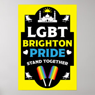 Affiche Fierté de Brighton et de Hove