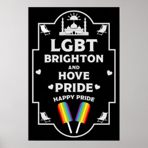 Affiche Fierté de Brighton et de Hove