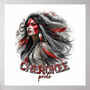 Affiche Fierté de Cherokee