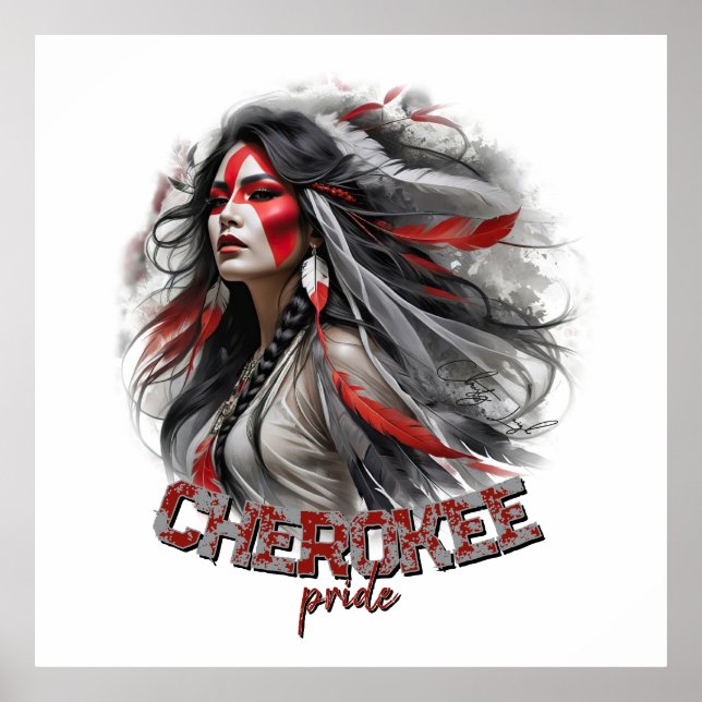 Affiche Fierté de Cherokee (Devant)