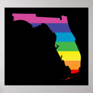 Affiche fierté de la Floride