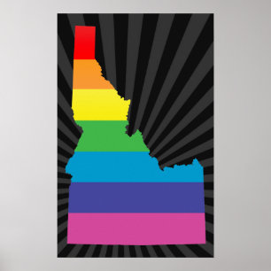 Affiche fierté de l'idaho.
