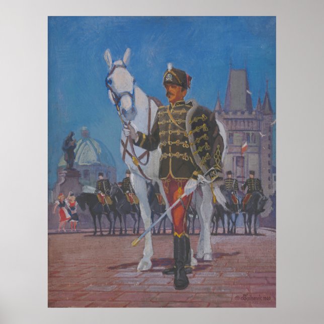 Affiche Fierté de Prague - Kulhanek 1960 Imprimer (Devant)