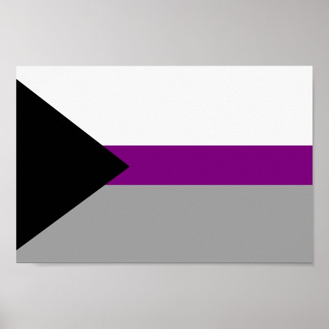 Affiche Fierté demisexuelle (Devant)