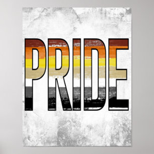 Affiche Fierté des Ours Mot