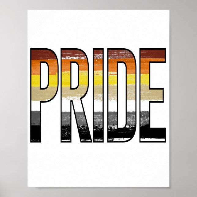 Affiche Fierté des Ours Mot (Devant)