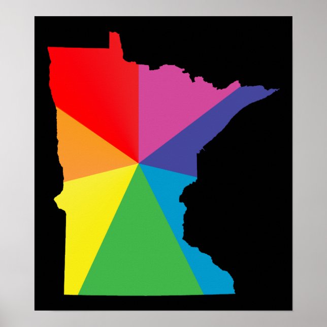 Affiche fierté du minnesota. (Devant)
