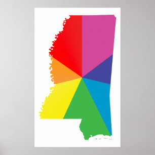 Affiche fierté du mississippi