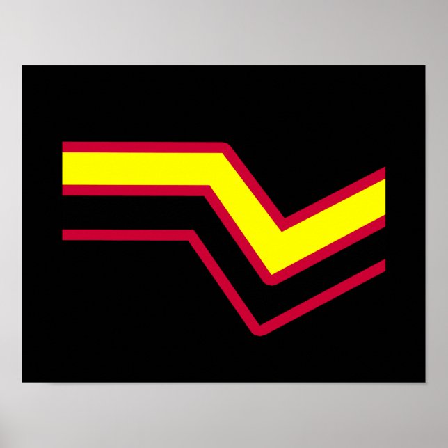 Affiche Fierté en latex (Devant)