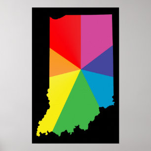 Affiche fierté indiana.