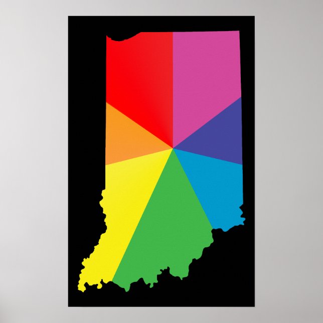 Affiche fierté indiana. (Devant)