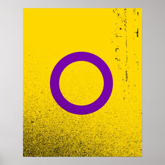 AFFICHE FIERTE INTERSEXUÉE (Devant)