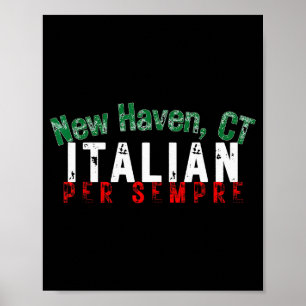 Affiche Fierté italo-américaine New Haven Ct Patrimoine It