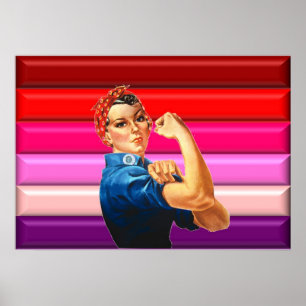 Affiche Fierté lesbienne