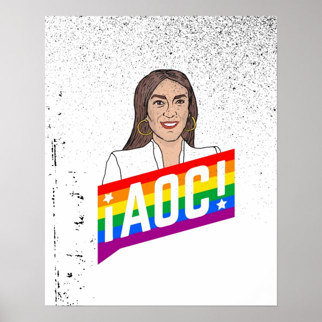 Affiche Fierté LGBT AOC (Devant)