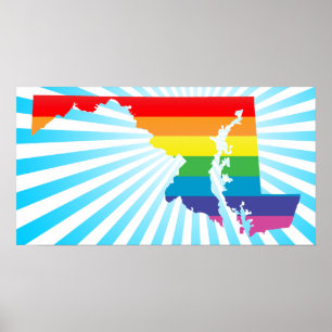 Affiche fierté maryland.