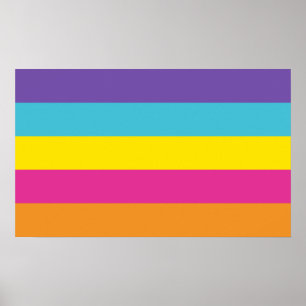 Affiche Fierté non binaire de genre