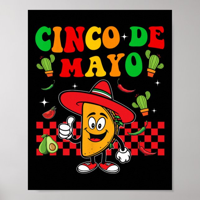 Affiche Fiesta Cinco De Mayo (Devant)