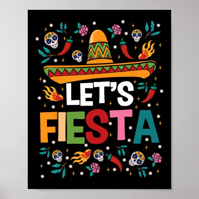 Affiche Fiesta Cinco De Mayo soirée mexicaine Gui (Devant)