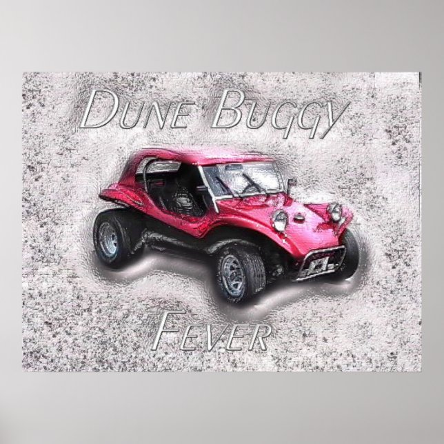 Affiche Fièvre de buggy dune (Devant)