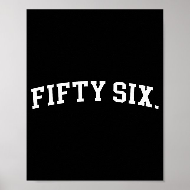 Affiche Fifty Six  (Devant)