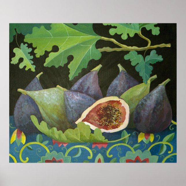 Affiche Figes sur noir 2014 (Devant)