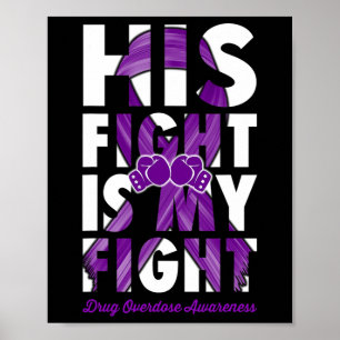 Affiche Fight Is My Fight Sensibilisation aux Surdoses de