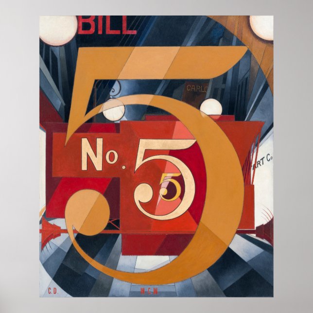 Affiche Figure 5 en or (Devant)