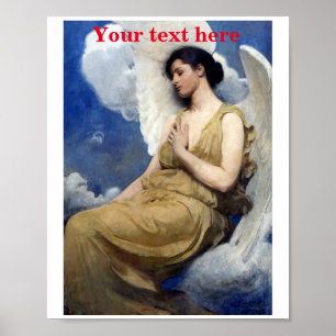 Affiche Figure ailée