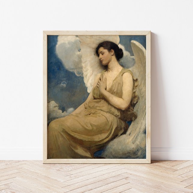 Affiche Figure ailée | Abbott Handerson Thayer (Créateur téléchargé)