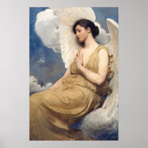 Affiche Figure ailée, peinture célèbre