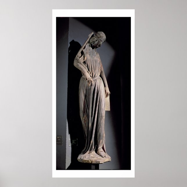 Affiche Figure allégorique de La Synagogue, du sout (Devant)