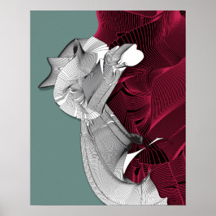 Affiche Figure Art numérique