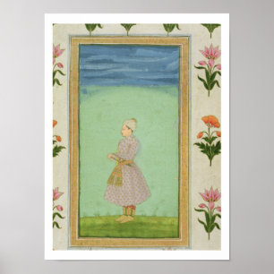 Affiche Figure debout d'un garçon avec un poignard bijoux 