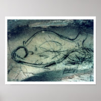 Figure marine, période paléolithique (c.40000-1200