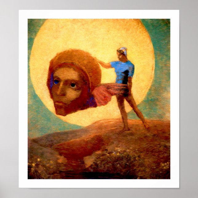 Affiche Figure - Odilon Redon (Devant)