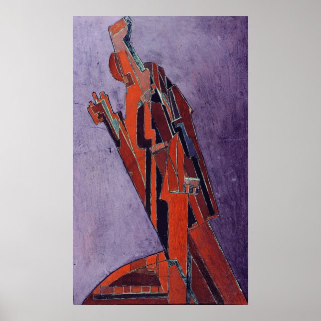 Affiche Figure Study - Design for Sculpture (Devant)