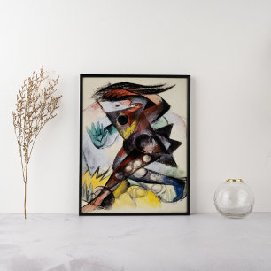 Affiche Figurine calibrée pour The Tempest par Franz Marc