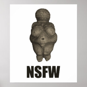 Affiche Figurine préhistorique de NSFW Vénus