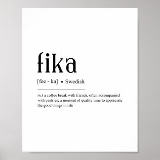 Affiche Fika