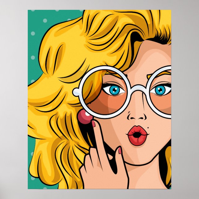 Affiche Fille #1 (Devant)