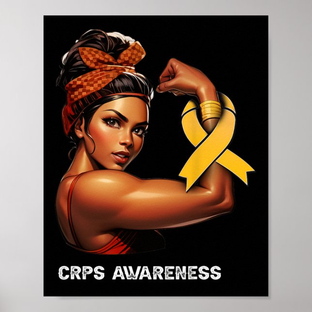 Affiche Fille Afro Incassable Crps Sensibilisation  (Devant)