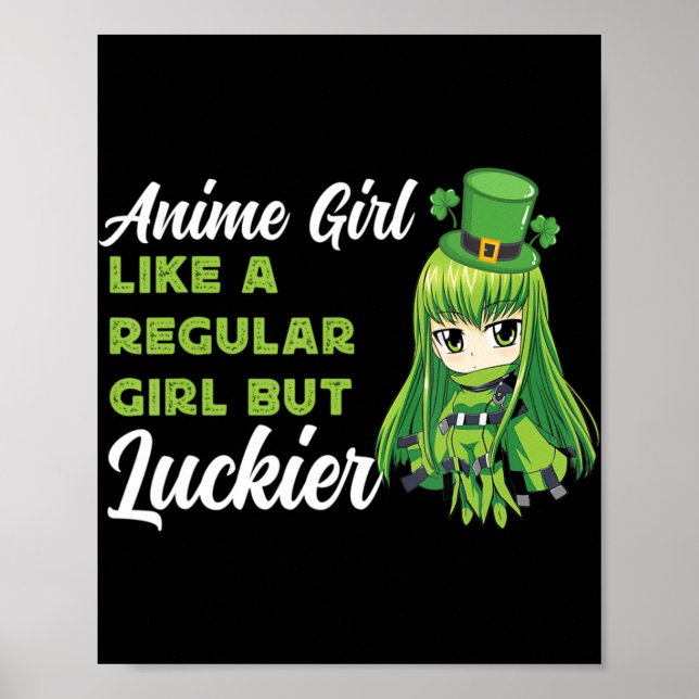 Affiche Fille Anime Comme Une Fille Normale Mais Plus Chan (Devant)
