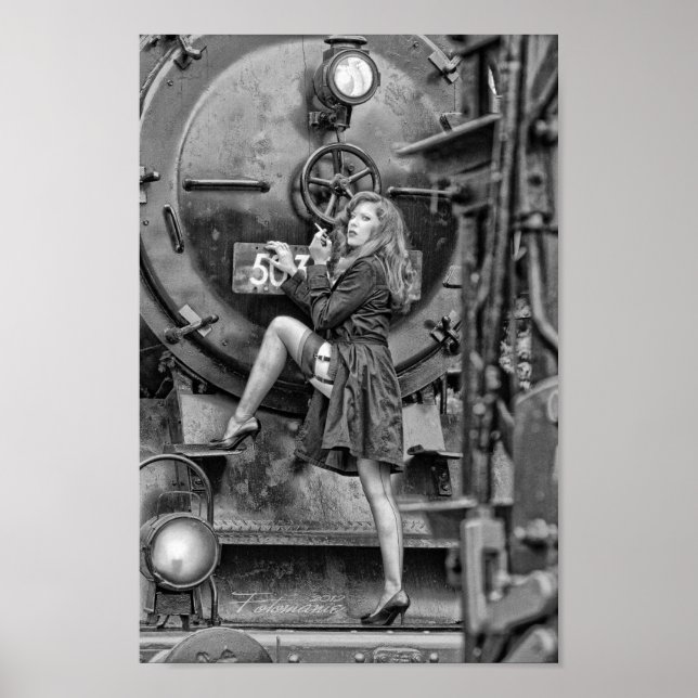 Affiche Fille avant (Devant)